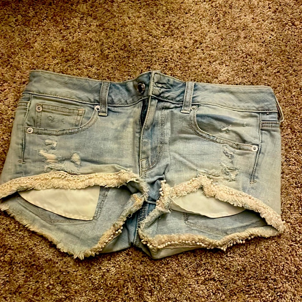American Eagle denim shorts